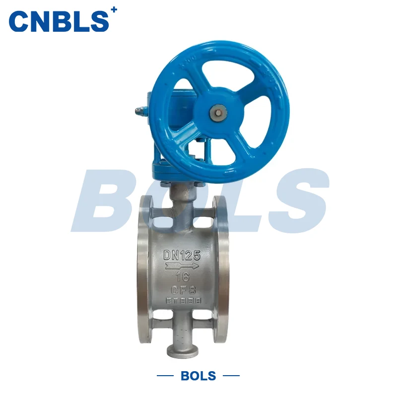 Телескопические дисковые затворы из нержавеющей стали с металлическим уплотнением